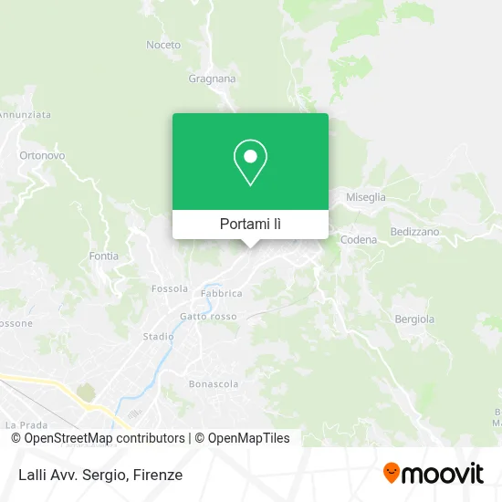 Mappa Lalli Avv. Sergio
