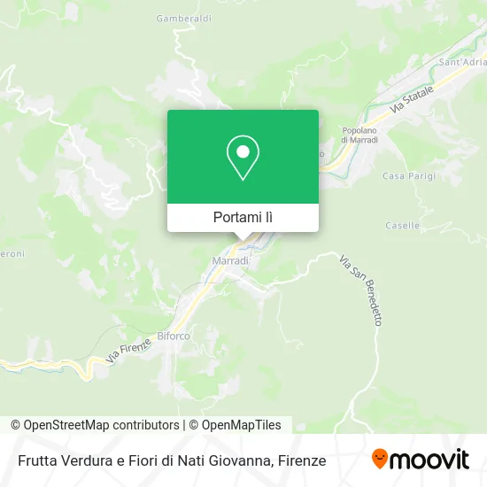 Mappa Frutta Verdura e Fiori di Nati Giovanna