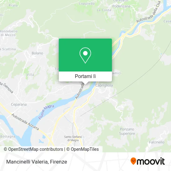 Mappa Mancinelli Valeria