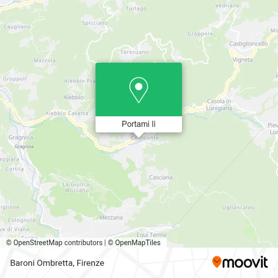 Mappa Baroni Ombretta