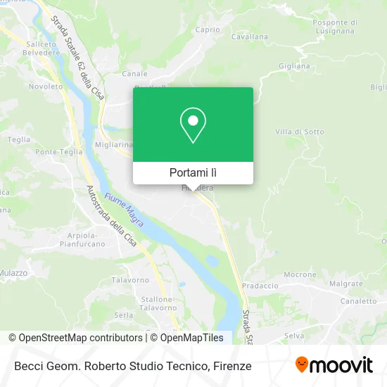 Mappa Becci Geom. Roberto Studio Tecnico