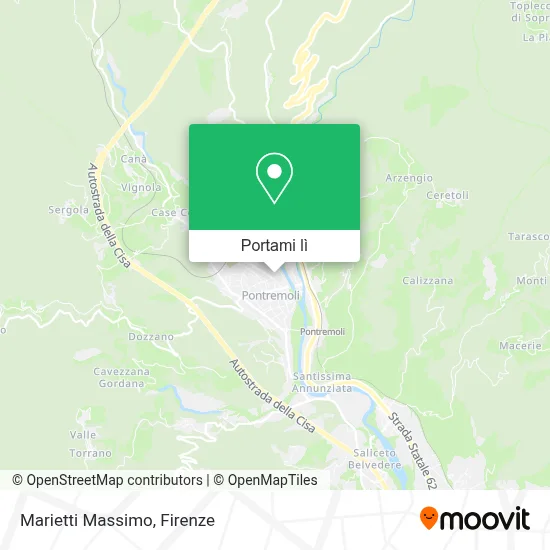 Mappa Marietti Massimo