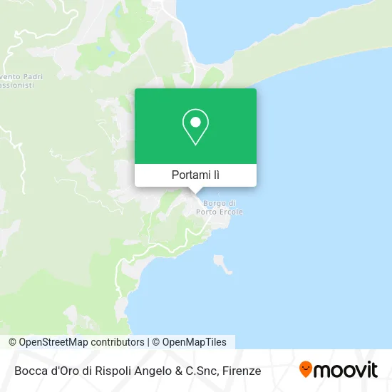 Mappa Bocca d'Oro di Rispoli Angelo & C.Snc