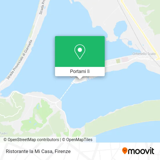 Mappa Ristorante la Mi Casa