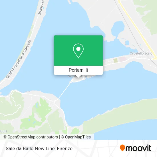 Mappa Sale da Ballo New Line