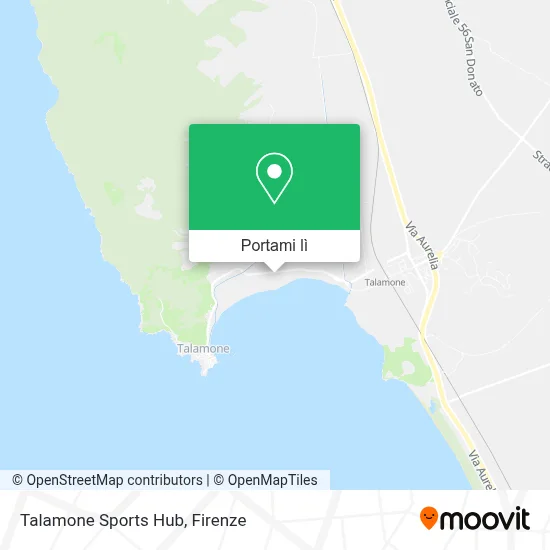 Mappa Talamone Sports Hub
