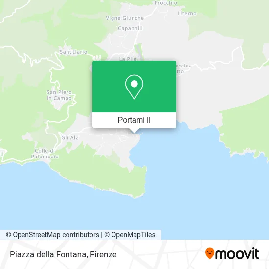 Mappa Piazza della Fontana