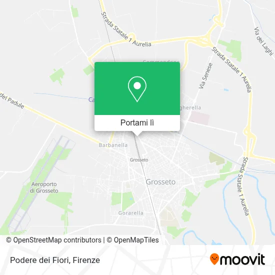 Mappa Podere dei Fiori