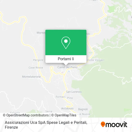 Mappa Assicurazioni Uca SpA Spese Legali e Peritali