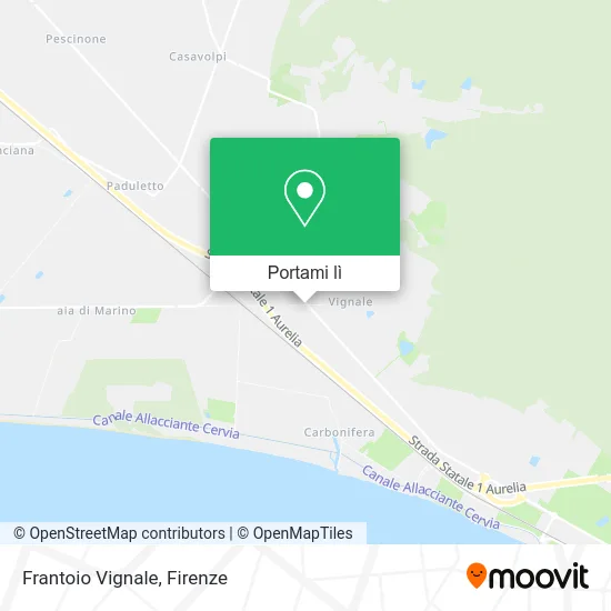 Mappa Frantoio Vignale