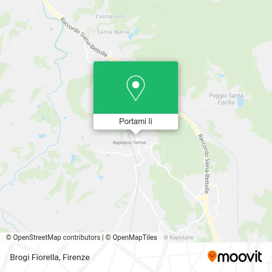 Mappa Brogi Fiorella