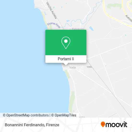 Mappa Bonannini Ferdinando
