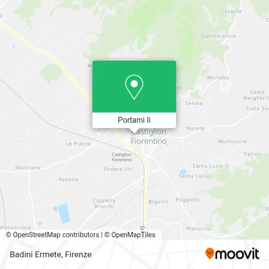 Mappa Badini Ermete