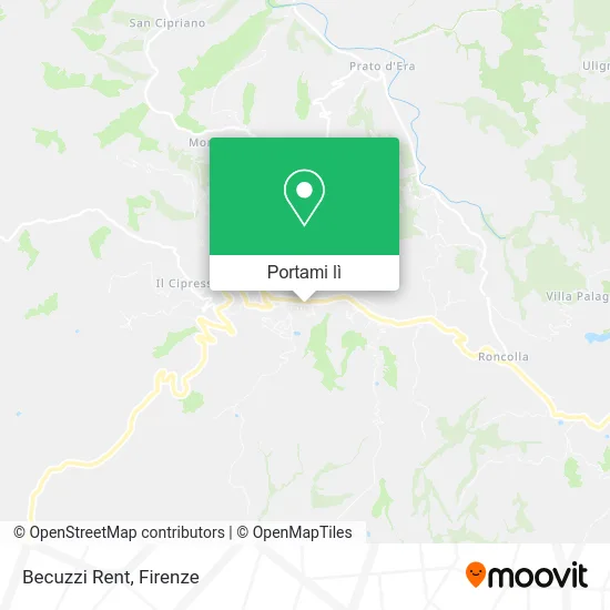 Mappa Becuzzi Rent