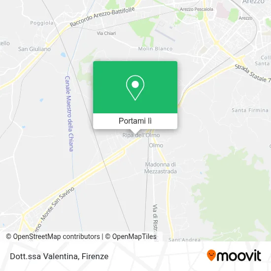 Mappa Dott.ssa Valentina