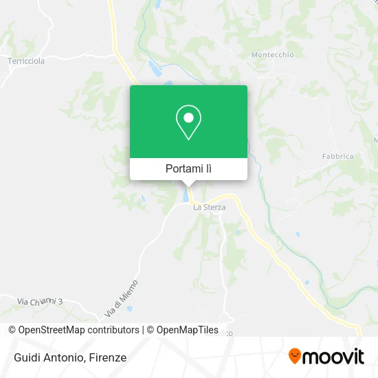 Mappa Guidi Antonio