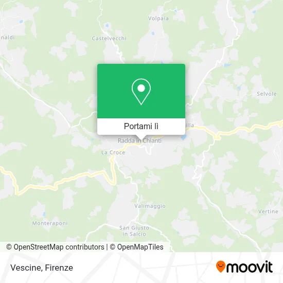 Mappa Vescine