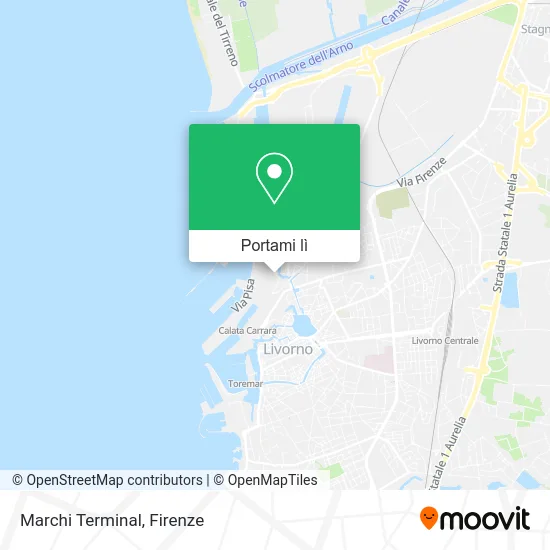 Mappa Marchi Terminal