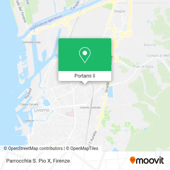 Mappa Parrocchia S. Pio X