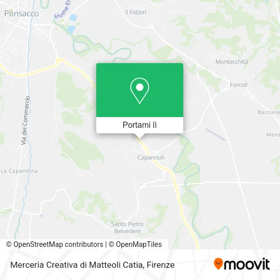 Mappa Merceria Creativa di Matteoli Catia