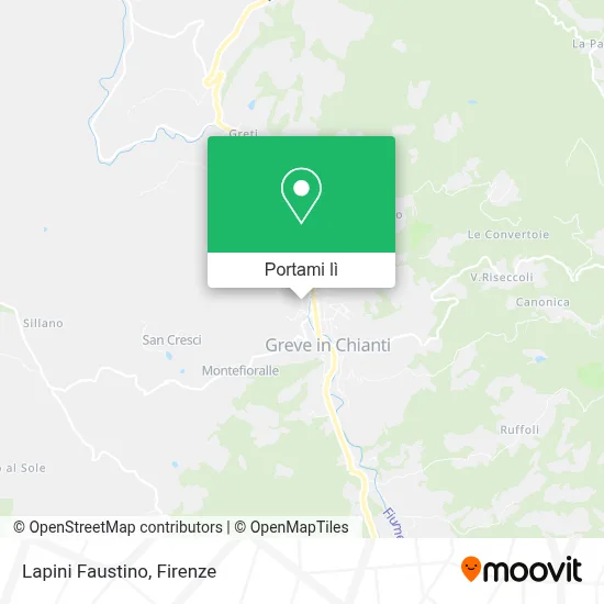 Mappa Lapini Faustino