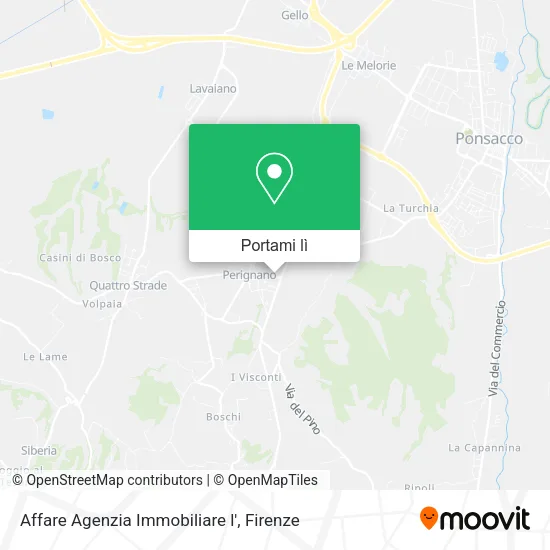 Mappa Affare Agenzia Immobiliare l'