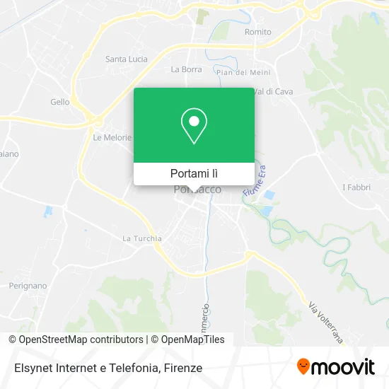 Mappa Elsynet Internet e Telefonia