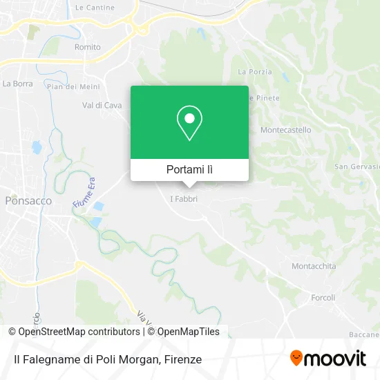 Mappa Il Falegname di Poli Morgan