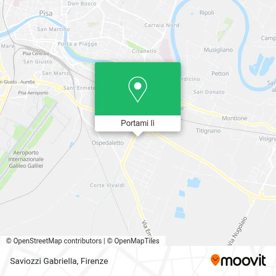 Mappa Saviozzi Gabriella