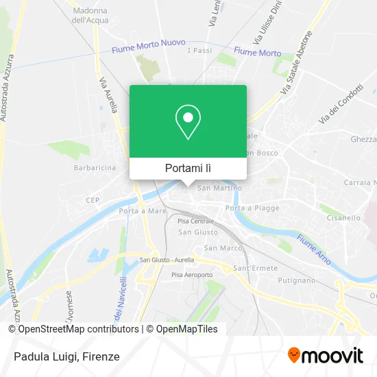 Mappa Padula Luigi