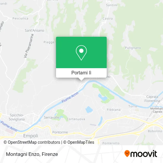 Mappa Montagni Enzo