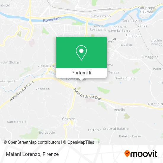 Mappa Maiani Lorenzo