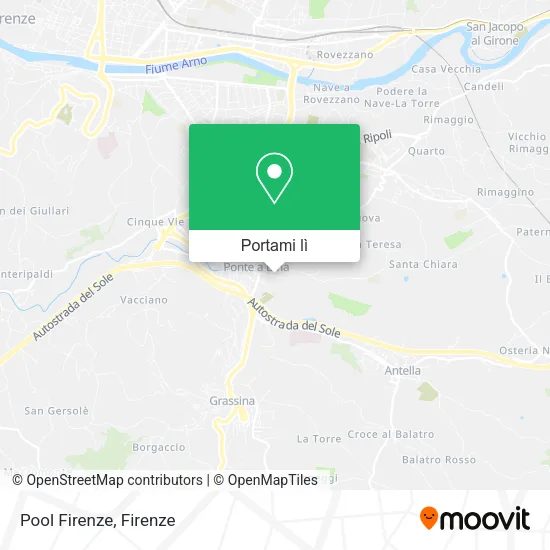Mappa Pool Firenze