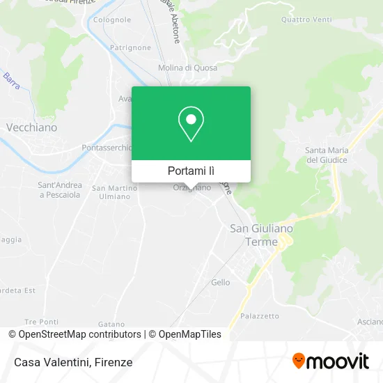 Mappa Casa Valentini