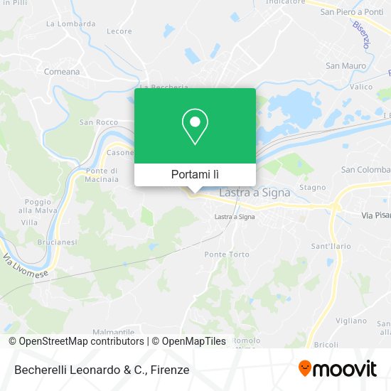 Mappa Becherelli Leonardo & C.