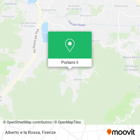 Mappa Alberto e la Rossa