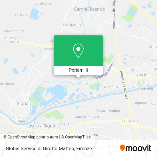 Mappa Global Service di Girotto Matteo
