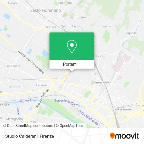 Mappa Studio Calderani