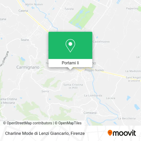 Mappa Charline Mode di Lenzi Giancarlo