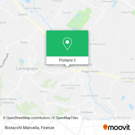 Mappa Bistacchi Marcella
