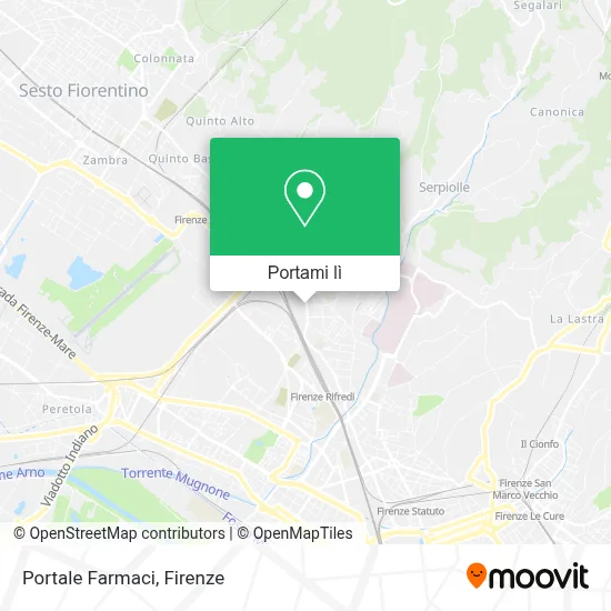 Mappa Portale Farmaci