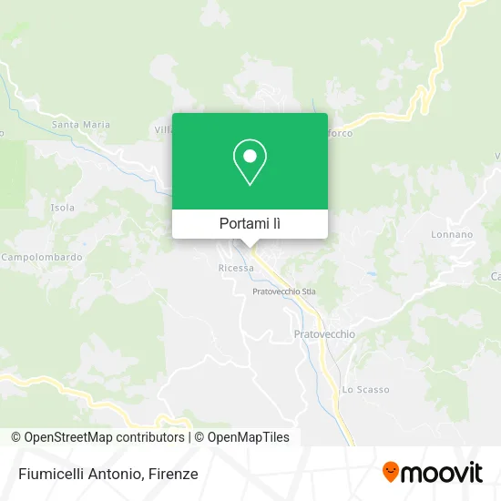 Mappa Fiumicelli Antonio