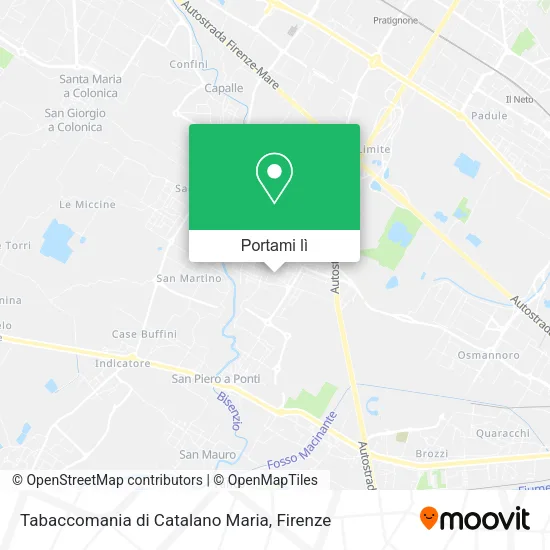 Mappa Tabaccomania di Catalano Maria
