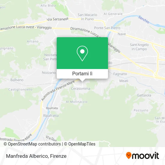 Mappa Manfreda Alberico