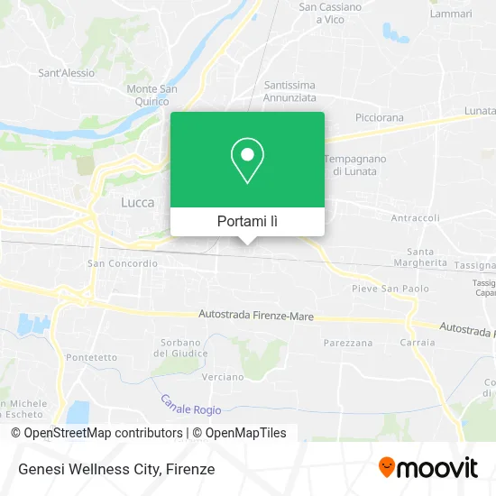 Mappa Genesi Wellness City