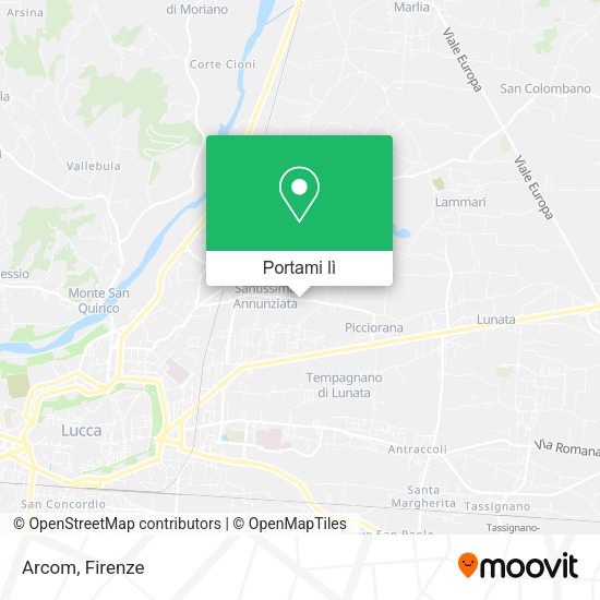Mappa Arcom