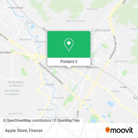 Mappa Apple Store