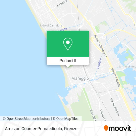 Mappa Amazon Counter-Primaedicola