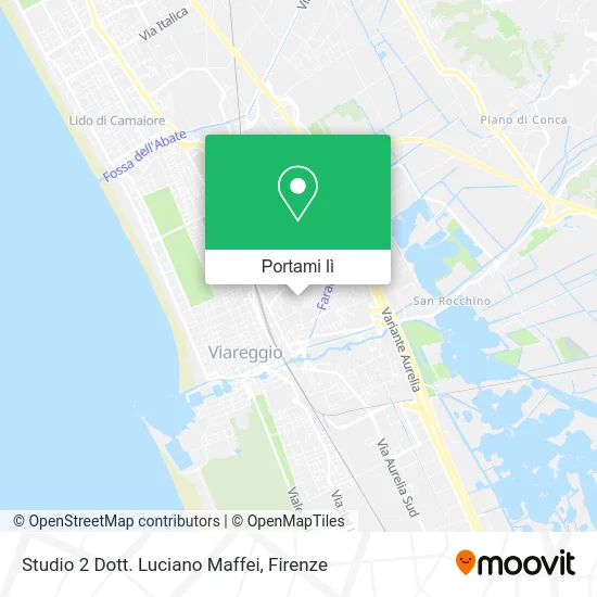 Mappa Studio 2 Dott. Luciano Maffei