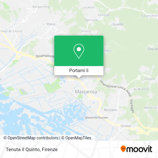 Mappa Tenuta il Quinto